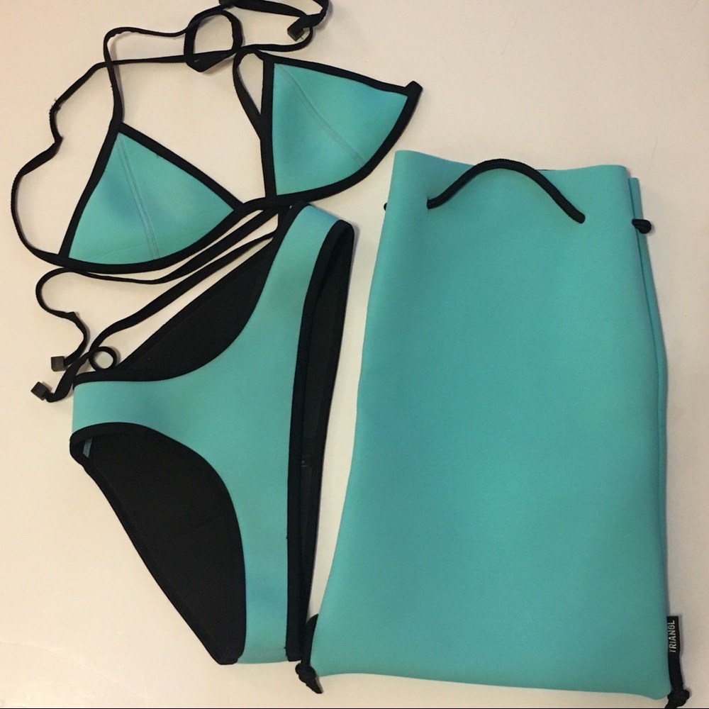 XS Triangl Top, Bottom & Dust Bag